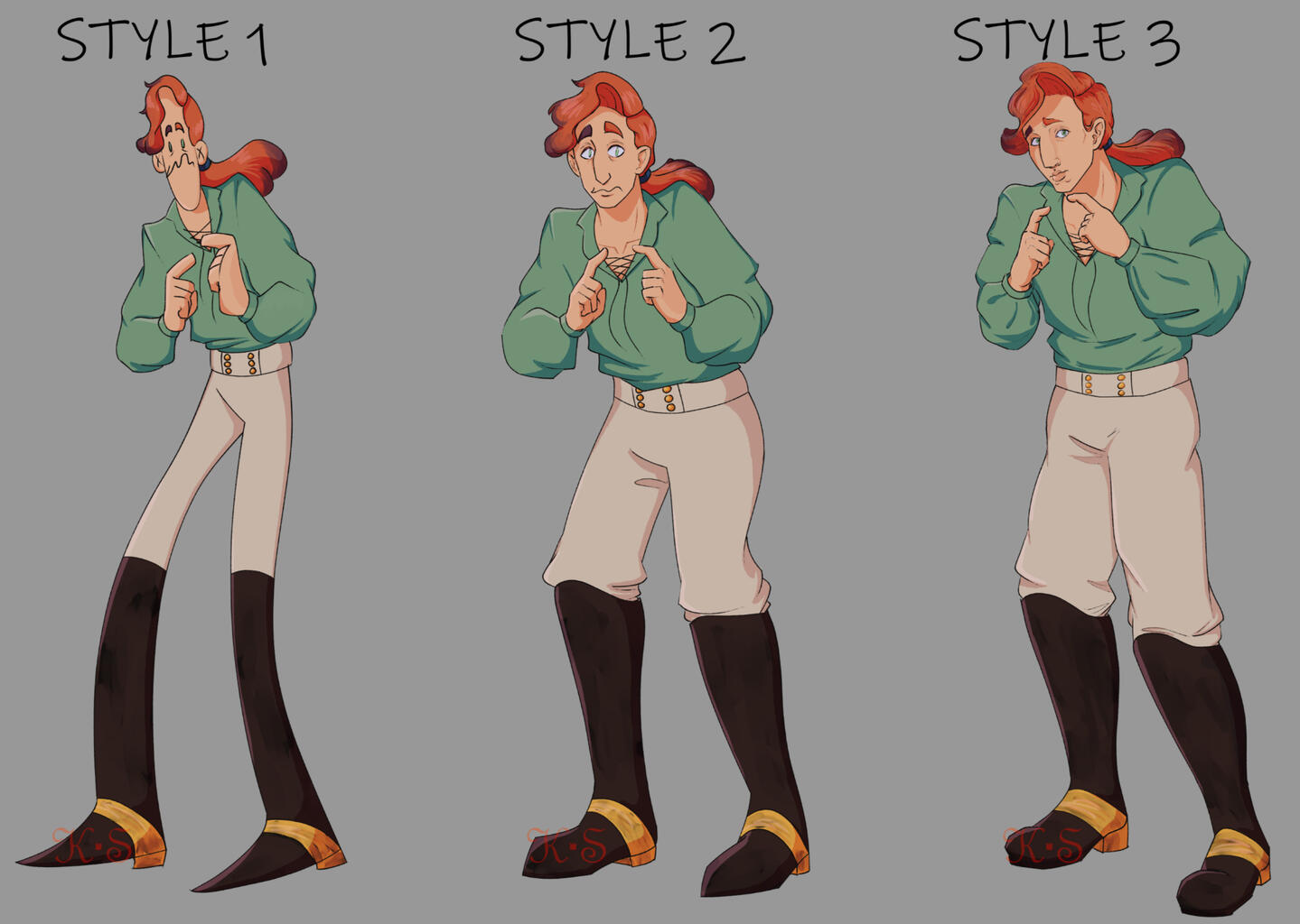 Style 3, Full Body, Lines